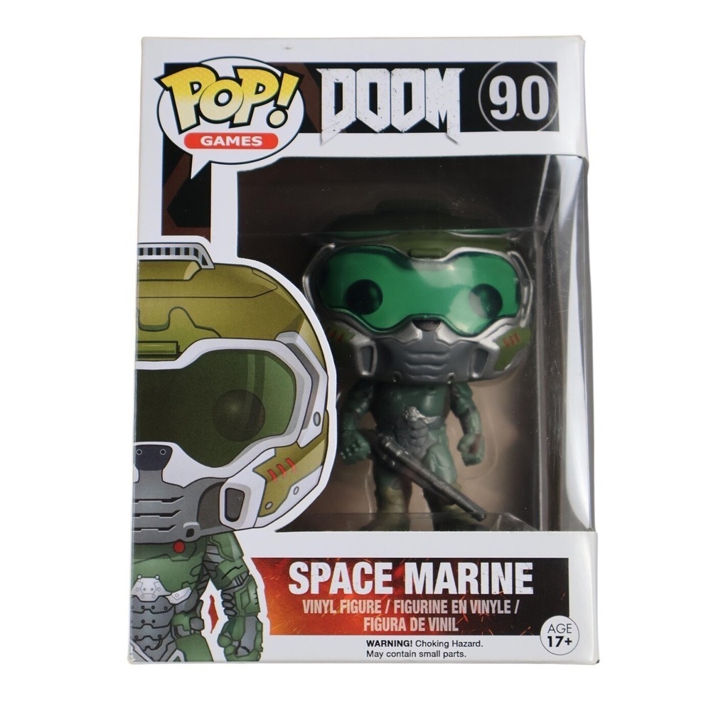 Funko Pop! Vinyl: Doom - Space Marine #90 Vinyl Figure VAULTED